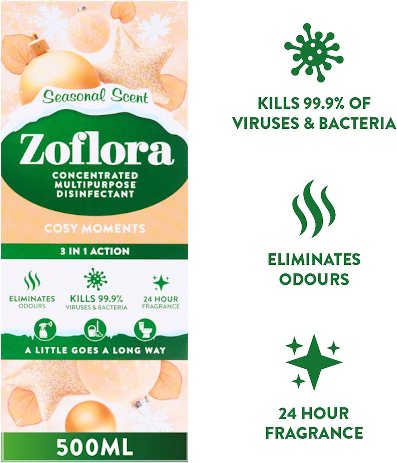 "Zoflora" Koncentruotas Dezinfekantas 500ml - Cosy Moments