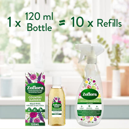 "Zoflora" Koncentruotas Dezinfekantas 120ml - Country Garden