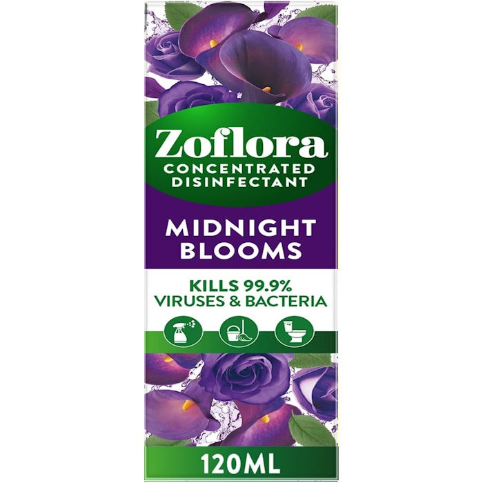"Zoflora" Koncentruotas Dezinfekantas 120ml - Midnight Blooms