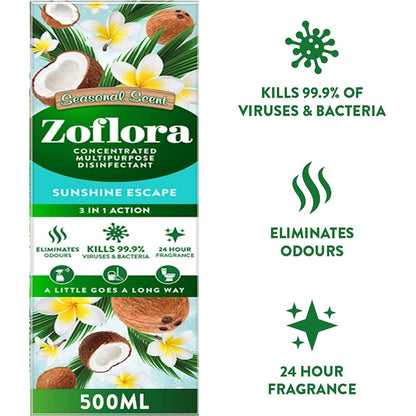 "Zoflora" Koncentruotas Dezinfekantas 500ml - Sunshine Escape